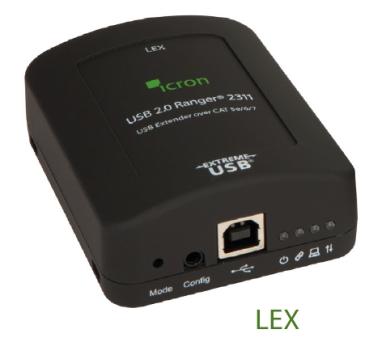 ICRON Ranger 2311 USB 2.0 Extender Set, 1-Port, 100 m, 00-00402