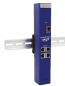 Preview: AKCP sensorProbe4N-DIN-DC48-POE, 4 Sensoren, Hutschiene, 40-60VDC Netzteil m