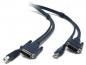 Preview: DVI-D Dual Link Male - Male & USB A-B Cable 5 metre UL rated