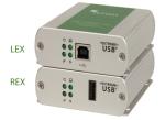 Preview: ICRON Ranger 2301GE-LAN USB 2.0 Extender Set, 1-Port, LAN oder 100 m, 00-00397