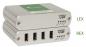 Mobile Preview: ICRON Ranger 2304GE-LAN Set, USB 2.0, 4-Port Hub, 100m, CATx IP