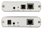 Mobile Preview: ICRON Ranger 2304GE-LAN Set, USB 2.0, 4-Port Hub, 100m, CATx IP 1