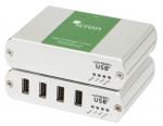 Mobile Preview: ICRON Ranger 2324 Set, USB 2.0, LwL Multimode, 4-Port Hub, 500m