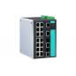 Preview: Industrial Gigabit Managed Ethernet Switch with 16 10/100BaseT(X) ports, 2 comb