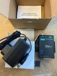 Preview: Moxa NPort 5110A, 1 Port RS-232 auf Ethernet, DB9 male, mit Netzteil 5