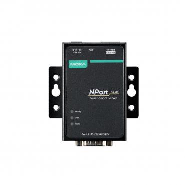 1 Port Device Derver, 10/100M Ethernet, RS-232/422/485, DB9 female, Netzteil