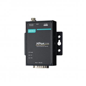 1 Port Device server, 10/100M Ethernet, RS-232, DB9 male,  0.5KV Surge, mit NT 