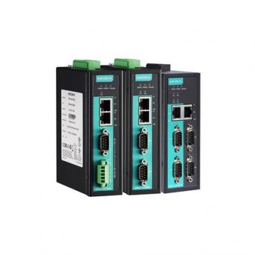 1-port RS-232/422/485 serial device server, 10/100MBaseT(X), 1KV serial surge 1