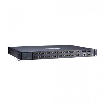 16-port,3-in-1 rugged device server,2x10/100M RJ45 1588v2,2xFiber single-SC,110