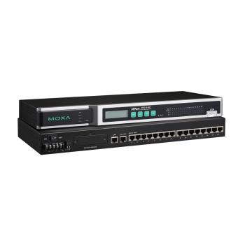 16 ports RS-232/422/485 secure device server, 48VDC