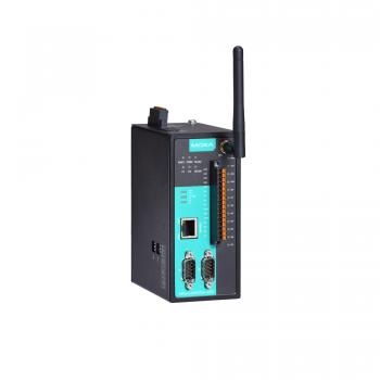 2 -port RS-232/422/485 wireless device server with 802.11a/b/g /n WLAN, 4DI, 2D