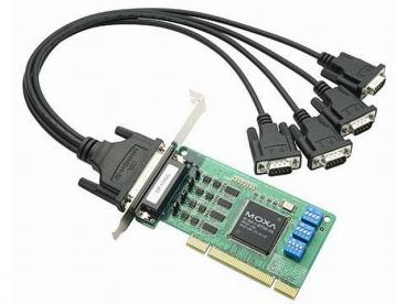 4-port RS-232/422/485  Universal PCI Serial Board