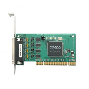 4 Port UPCI Board, RS-232, LowProfile, Wide Temperature