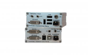 6801 MVX1-F Masterline Fiber SET, FullHD KVM Extender, 0,5-20km, LwL, DVI-D, USB