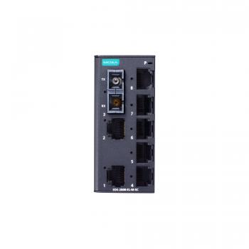 8-Port Entry-level Unmanaged Switch, 7 Fast TP ports, 1 multi-mode port, SC, -4