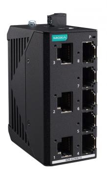 8-Port Entry-level Unmanaged Switch, 8 GB ports, -10 to 60°C