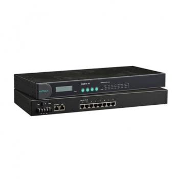 8 port Terminal Server, single 10/100M Ethernet, RS-232, RJ-45 8pin,  100V or 2