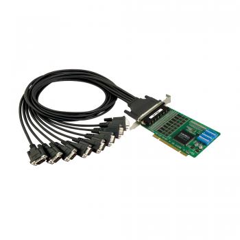 8 Port UPCI Board, RS-232/422/485, Wide Temperature