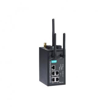 802.11a/b/g/n HSPA 4-Port Wireless Router, RJ45/RP-SMA, EU band, -30 to 70°C