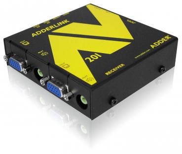 AdderLink AV + RS232 VGA Digital Signage Receiver Unit inc SKEW Compensation