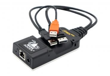 AdderLink ipeps mini - DP. Stand Alone KVM Over IP Unit (Displayport & USB)