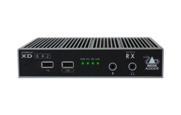 Preview: AdderLink XD642P-DP, DisplayPort-KVM-Extender, Dual 4K60 3