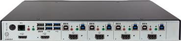 Preview: ADDERView CCS-MV4228 4fach MultiViewer, 2 Bildschirme, 4K, USB und Audio 2