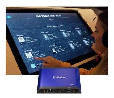 Preview: BrightSign HD1026 Digital Signage Mediaplayer 4K, 8GPIO, USB, RS-232, Netzwerk 3