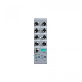 CV DENGLER Unmanaged switch with 8 10/100BaseT(X) ports, M12 connectors,