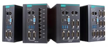 DRP-C100-C1-6C-T, DIN-rail type, Celeron 6305E, 8GB DDR4, COMx8, LANx2, USB 3.0