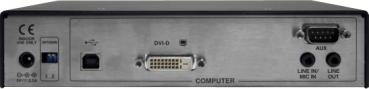 Enhanced AdderLink Infinity DVI, USB, Audio, RS232 over Gigabit Pair UK PSU 1
