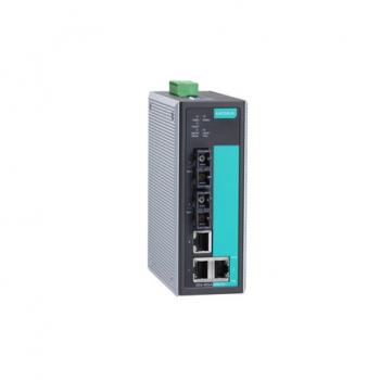 Entry-level Industrial Managed Ethernet Switch with 3 10/100BaseT(X) ports, 2 s