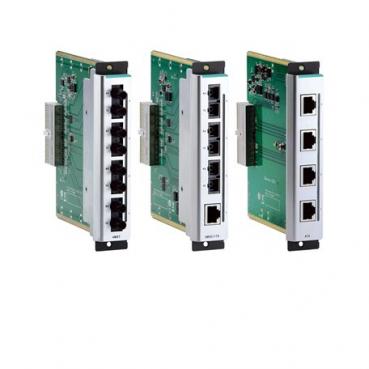 Fast Ethernet interface module with 4 100BaseFX single-mode ports, SC connector