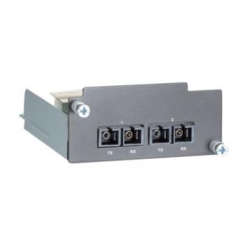Fast Ethernet Module with 2 multi-mode 100BaseFX ports with SC connectors