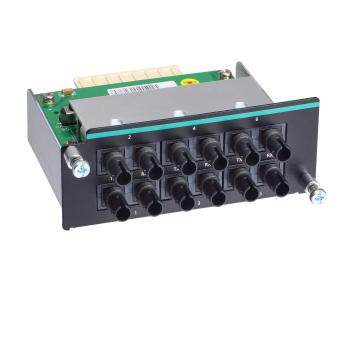 Fast Ethernet Module with 6 multi-mode 100BaseFX ports with ST connectors