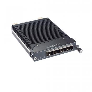Giga Ethernet module for PT-G7728/G7828 series with 4 100/1000Base SFP slots