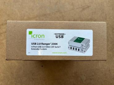 ICRON Ranger 2304 USB 2.0 Extender Set, 4-Port, 100 m, 00-00348