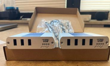 Preview: ICRON Ranger 2304PoE, PoE+, USB 2.0, 4-Port, 100m, LAN 3