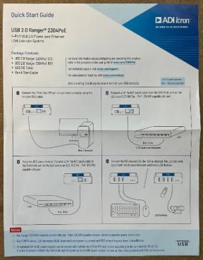 ICRON Ranger 2304PoE, PoE+, USB 2.0, 4-Port, 100m, LAN 5