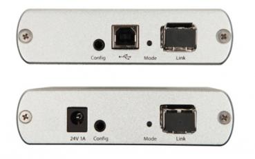 ICRON Ranger 2344 Set, USB 2.0, LwL SingleMode, 4-Port Hub, 10km 1
