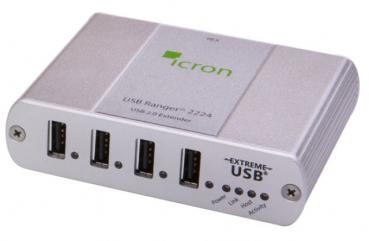 ICRON USB Ranger 2244, USB 2.0, 4port, 10km, 2x LwL LC 1