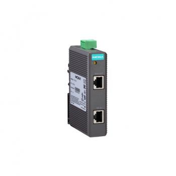 Industrial IEEE802.3af PoE splitter, Maximum output of 12.95W at 24 VDC, 0 to 6