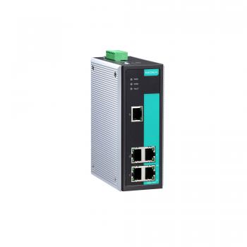 Industrial Unmanaged Ethernet Switch with 5 10/100BaseT(X) ports, -40 to 75°C