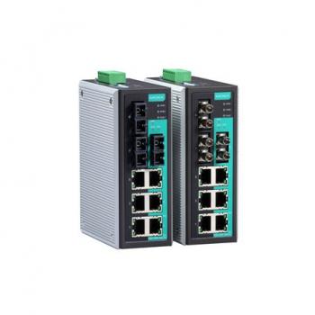 Industrial Unmanaged Ethernet Switch with 6 10/100BaseT(X) ports, 3 multi mode 