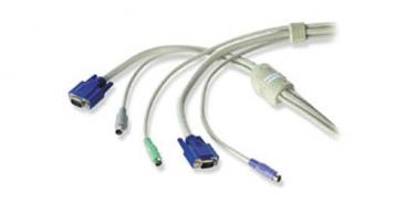 KVM Interface Cable Sun 8 Pin & VGA - PS/2  & VGA 5m