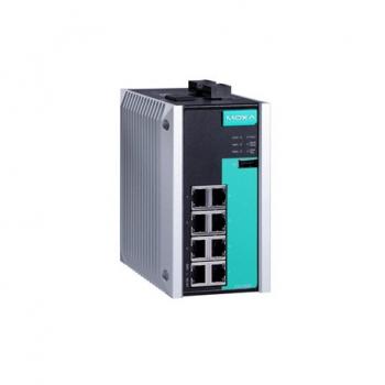 Managed full Gigabit Ethernet switch with 8 10/100/1000BaseT(X) ports, -40°C to