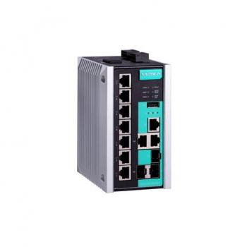 Managed Gigabit Ethernet switch with 7 10/100BaseT(X) ports, and 3 10/100/1000B