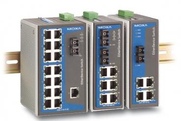 Moxa EDS-308-S-SC-80-T Ethernet Switch 8-Port