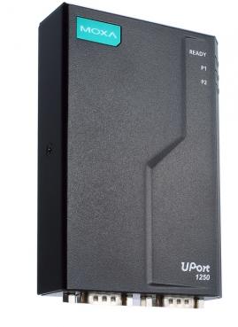 Moxa UPort 1250-G2 2Port USB-to-Serial Hub, RS-232/422/485