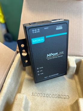 NPort 5150, 1Port, RS-232/422/485 auf Netzwerk, DB9 female, mit Netzteil
